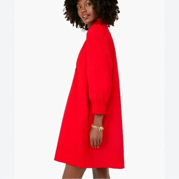 EUC! Tuckernuck/Pomander Place Red Women's Dress, Size Medium - Picture 3 of 9